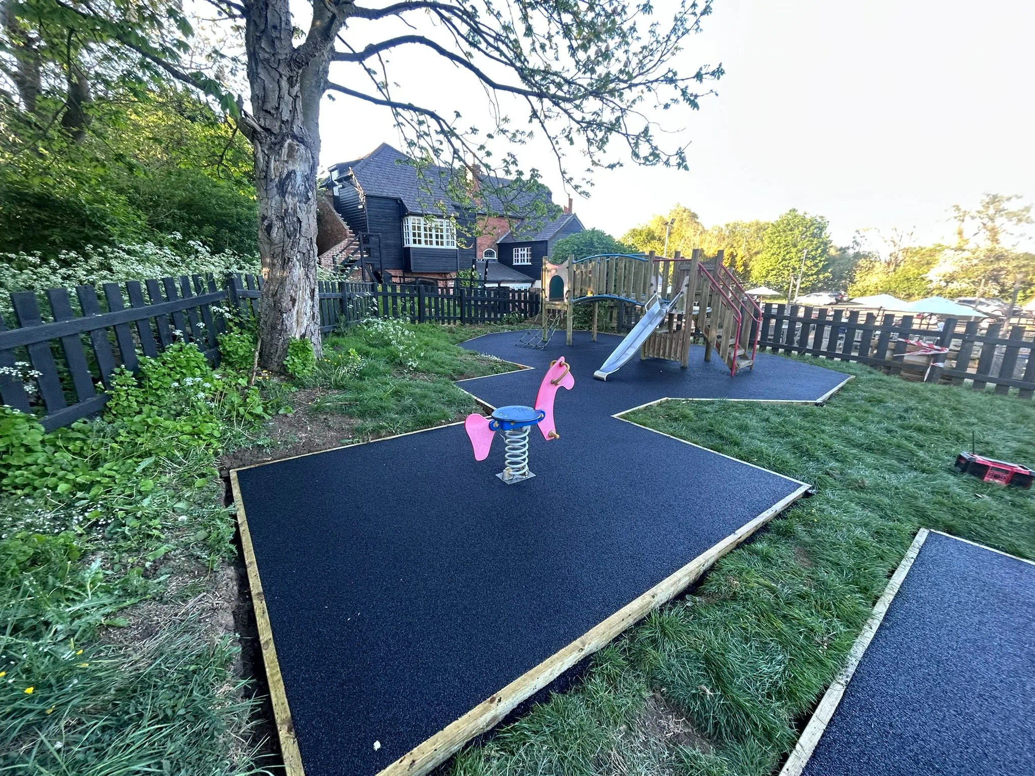 Rubber Crumb and Mulch Surfaces